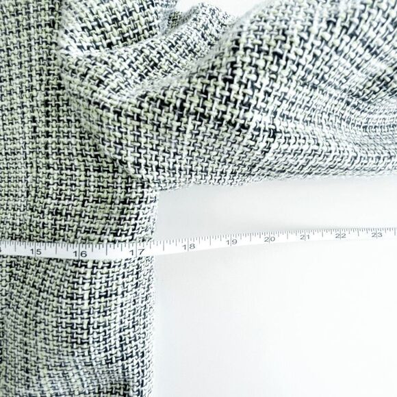 Tahari Womens Tweed Blazer Jacket Formal Long Sleeve Black Green White Petite 2 - Picture 5 of 7